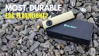 Is this MOST DURABLE EDC Flashlight? Amazing Tactical Torch Olight Arkfeld Ultra Review #edc #tech