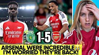 Everyone was Wrong about Arsenal! Timber is Insane WTF! Arsenal 5-1 Sporting Reaction!