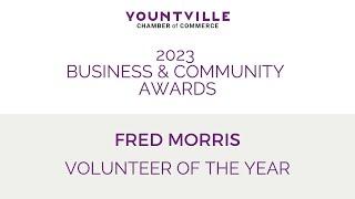 2023 Volunteer of the Year: Fred Morris