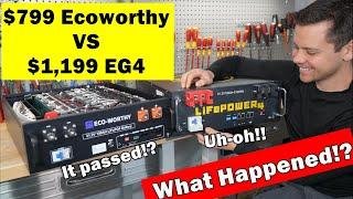 $799 Ecoworthy Server Rack Passed! And the EG4 Did not?!! Deep Dive Testing