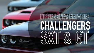 Differences Between Dodge Challenger SXT & GT
