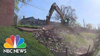 Baltimore's segregationist 'spite wall' torn down