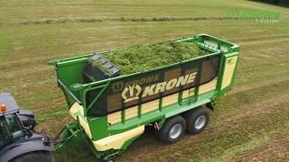 Krone MX – Self-loading and forager-filled forage wagon