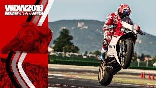 WDW2016 - Casey Stoner rides the new Ducati 1299 Panigale S Anniversario