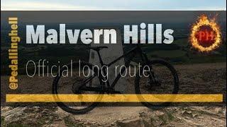 Malvern Hills official long mountain bike route