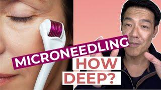 At- Home MICRONEEDLING: How Deep Should I Go? | Dr Davin Lim Explains