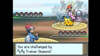 Pokemon Azure Platinum - Legendary Trainer Diamond @ Mt. Victory (Hard Mode)