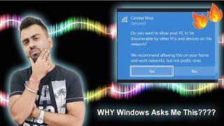 Why Windows asks you to Share your PC