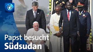 Papstbesuch im Südsudan: hohe Erwartungen an das Kirchenoberhaupt