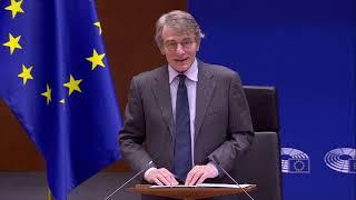 International Holocaust Commemoration Day -  Virtual ceremony at the hemicycle by David SASSOLI