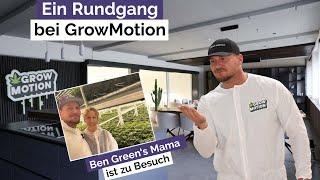 Mit MAMA in der CANNABIS ANLAGE von GrowMotion ‍🪴