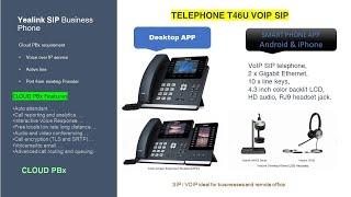 Yealink T46U IP Phone  - 16 Line VOIP Phone