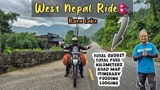 Rara Lake West Nepal Ride 2024 Itinerary, Total Budget, Kilometres, Fuel,  Full Detail Video