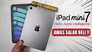 Rp9 JUTA SEBELUM KAMU NYESEL‼️ Unboxing & Review New iPad Mini 7 2024 Indonesia