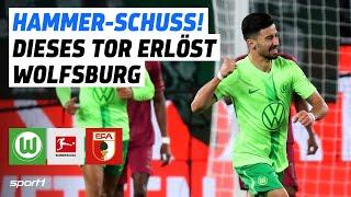 VfL Wolfsburg - FC Augsburg | Bundesliga Tore und Highlights 9. Spieltag