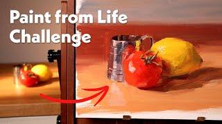 [Art Challenge] Paint a Still Life From Life #JakesArtClub