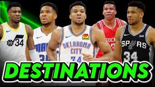 POTENTIAL Giannis Antetokounmpo trades | Thunder, Spurs, Rockets