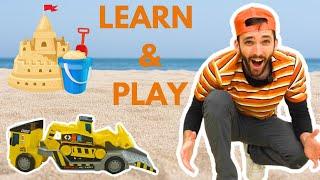 Christian Videos for Kids | Playing with Sand Toys | Toddler Learning Video