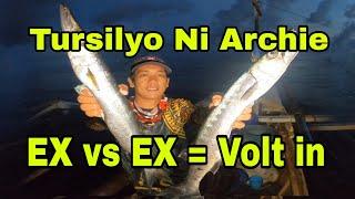 Night Fishing/ Catching Tursilyo/ With Archie/ Ex vs EX = Volt in/ Vlog # 492 | LTV