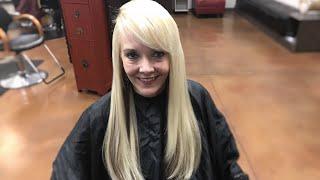 Short to LONG and BLONDE transformation color and tape in extension