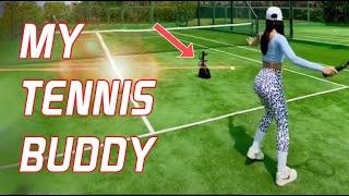 Tennis Buddy -The Most Portable Tennis Feed Machine