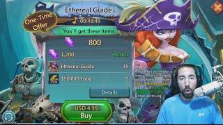 Lords Mobile NEW HERO REVIEW!! Ethereal Guide!!