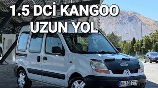 RENAULT KANGOO 1.5 DCİ UZUN YOL. YAĞMURLU HAVA . DCI NASIL .