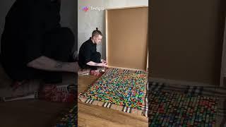 Johntheqt Photo with ￼Rubiks cubes￼￼