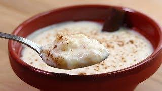 Arroz con leche CREMOSO DELICIOSO Y FACIL ¡Ésta es tu receta!