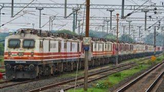 Electric Locomotive Parade at VADODARA!!! WAP5,WAP7 and WAP4 Loco Lineup!!!!