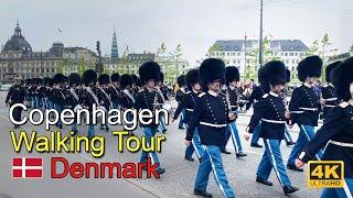 4ᴷ⁶⁰ Copenhagen, Denmark City Center Walking Tour | Copenhagen City Tour 4k 60fps | CPH DK Tour 2022