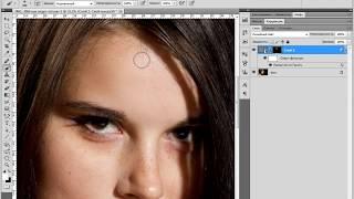 Быстрая ретушь кожи в Photoshop
