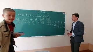 Surxondaryo viloyati Uzun tuman "Barkamol avlod" bolalar maktabi "Matematika" to'garagi