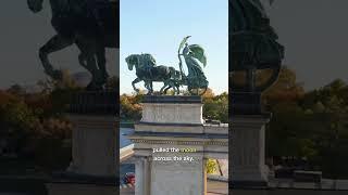 Selene's Chariot and the Moonlit Sky #shorts