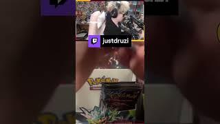 BIGGEST PULL ALREADY | justdruzi on #Twitch #pokemon #tcg #nerd #poketcg #gamer #pokemontcg