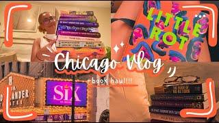 mini chicago bookish vlog + book haul!