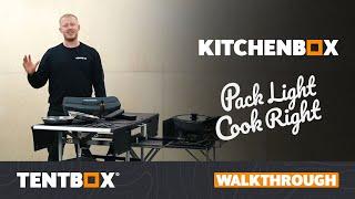 A closer look at the KitchenBox by TentBox