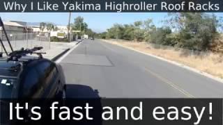 Why I Like the Yakima HighRoller Roof Rack!