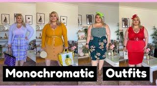 Monochromatic Outfits | Plus Size | Stanzie Star