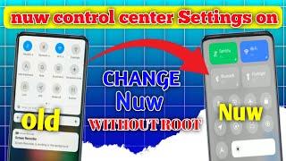 How To Change Control Center Settings HyperOS Xiaomi Redmi 13C