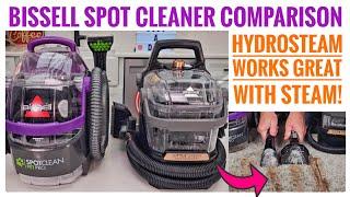 Bissell SpotClean Pet Pro vs Bissell Little Green Hydrosteam Comparison