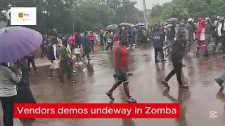 LIVE! Vendors’ protests underway in Zomba, Malawi