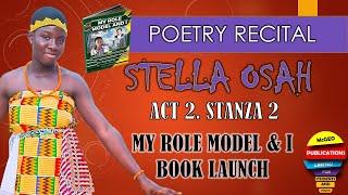 McGEO Publications || Stella Osah || Poetry recital of 2nd stanza of the Ghana my happy Home