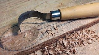 Making a Spoon Carving Knife from Scrap