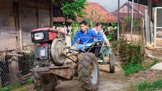 The Process of Moving Fruit Trees to Plant on the Farm, Buying a New Tractor | Family Farm