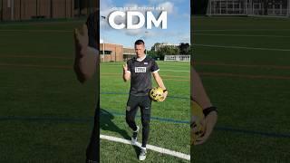How to get noticed as a CDM (PART 1) #football #soccer