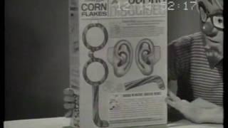 Kelloggs 'Daring Disguises' 1965 TV commercial