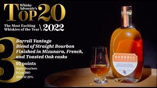 Barrell Vantage—#3 in Whisky Advocate's 2022 Top 20