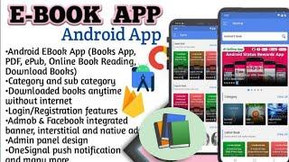 How to Create eBook App in Android Studio