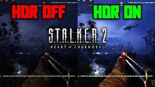 How to enable and disable HDR on STALKER 2 | TUTORIAL #stalker2 #guides #viralvideo